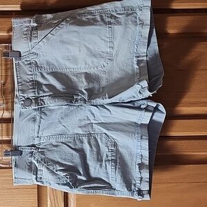 Wit & Wisdom Blue and White Striped Shorts